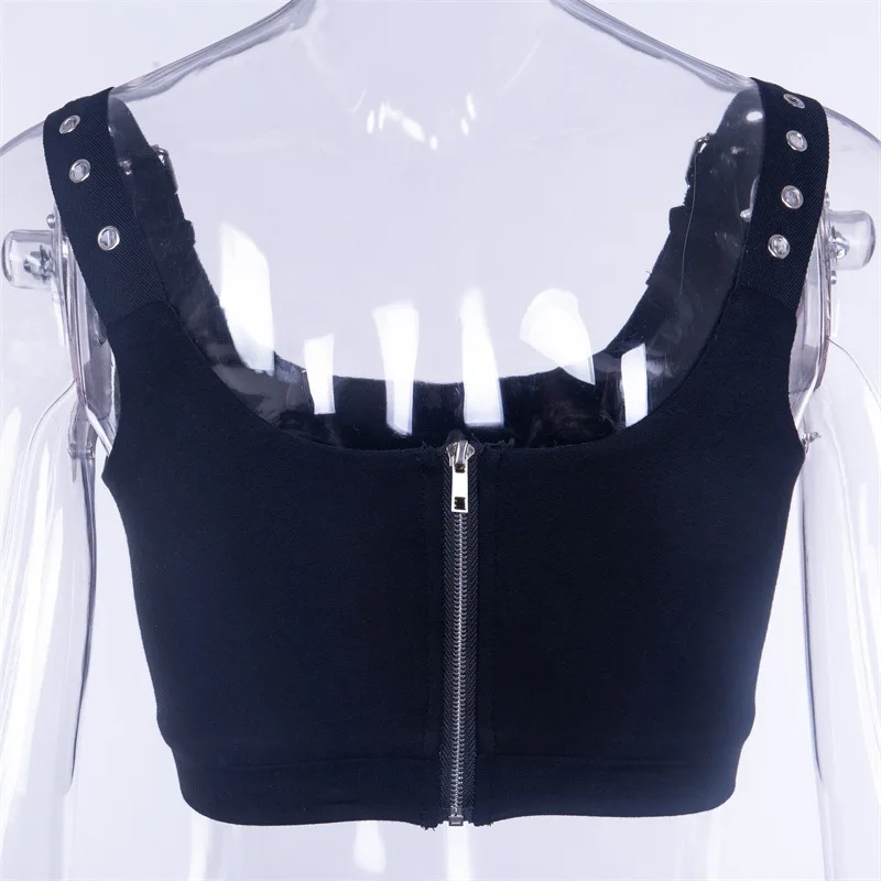 2021 new street punk hollow out cropped camisole top female adjustable belt bustier bra nightclub tank tops y1062
2021 new street punk hollow out cropped camisole top female adjustable belt bustier bra nightclub tank tops y1062