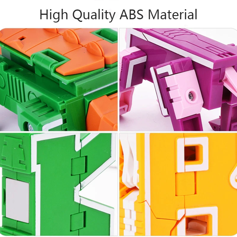 New Letter Transformation Robot Action Figures Toys For Children Deformation Building Block Model Educational Brinquedos Gifts
New Letter Transformation Robot Action Figures Toys For Children Deformation Building Block Model Educational Brinquedos Gifts