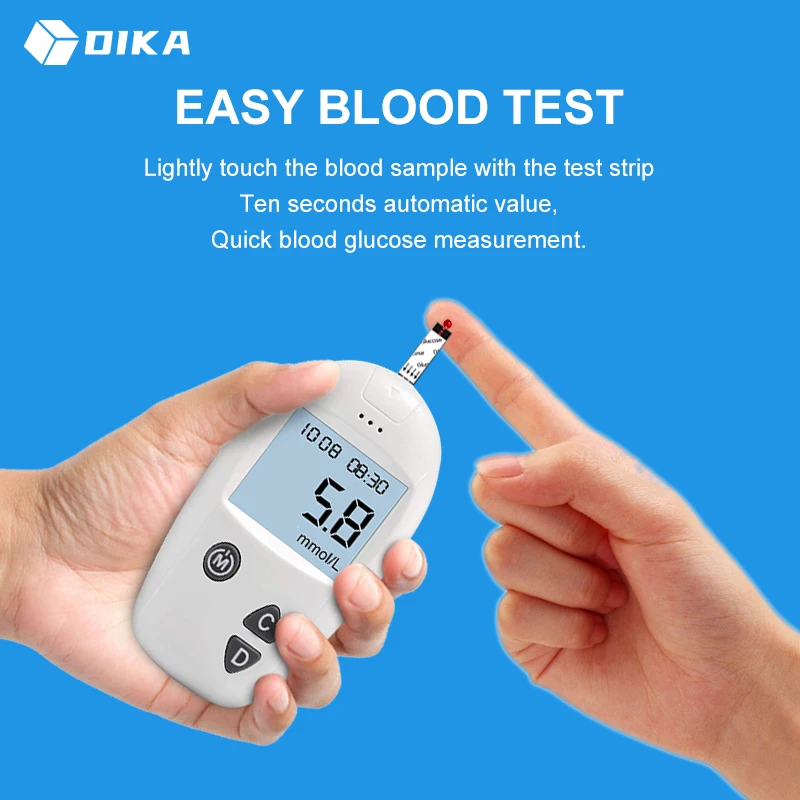 Глюкометр Sinocare глюкометр, медицинский глюкометр для диабетиков, с полосками и ланцетами 
Глюкометр Sinocare глюкометр, медицинский глюкометр для диабетиков, с полосками и ланцетами