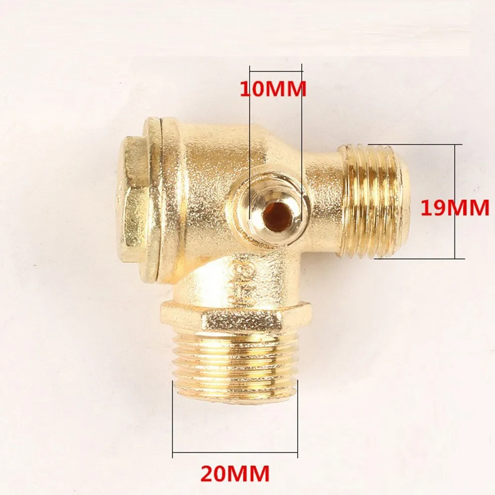 Oil-free Air Compressor 3-Port Zinc Alloy Male Threaded Check Valve Connector Adapter For Air Compressor Prevent
Oil-free Air Compressor 3-Port Zinc Alloy Male Threaded Check Valve Connector Adapter For Air Compressor Prevent