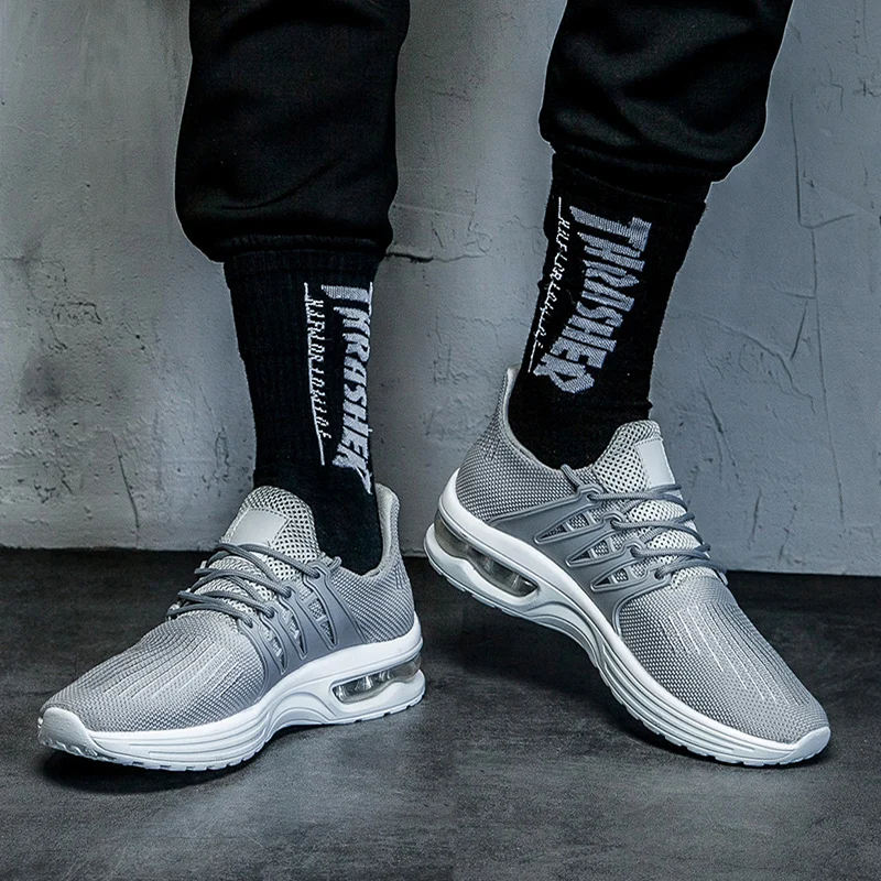 Zapatos Informales De Hombre Men Casual Sport Shoes 2020 Fashion Sneakers Sneaker Men's Sapato Solid White Knitting Mesh
Zapatos Informales De Hombre Men Casual Sport Shoes 2020 Fashion Sneakers Sneaker Men's Sapato Solid White Knitting Mesh