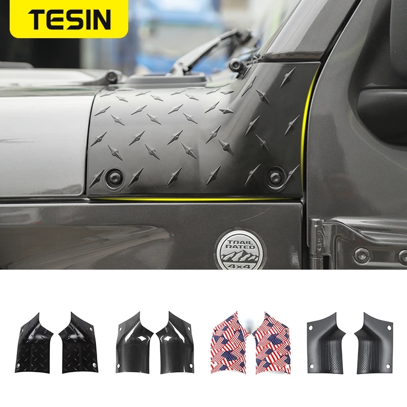 TESIN Car Hood Angle Wrap Guards Decor Cover Stickers Accessories For Jeep Gladiator JT 2018+ For Jeep Wrangler Sahara JL 2018+
TESIN Car Hood Angle Wrap Guards Decor Cover Stickers Accessories For Jeep Gladiator JT 2018+ For Jeep Wrangler Sahara JL 2018+