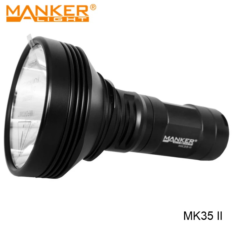 Светодиодный фонарик Manker MK35 II Luminus перезаряжаемые фонарики USB Type C мощный