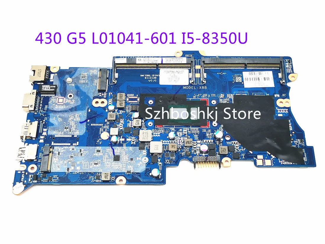 Материнская плата для ноутбука, Φ для HP ProBook 430 440 G5 NoteBook PC w SR3L9 L01041-601 CPU DA0X8BMB6F0 100% протестированная работа
Материнская плата для ноутбука, Φ для HP ProBook 430 440 G5 NoteBook PC w SR3L9 L01041-601 CPU DA0X8BMB6F0 100% протестированная работа