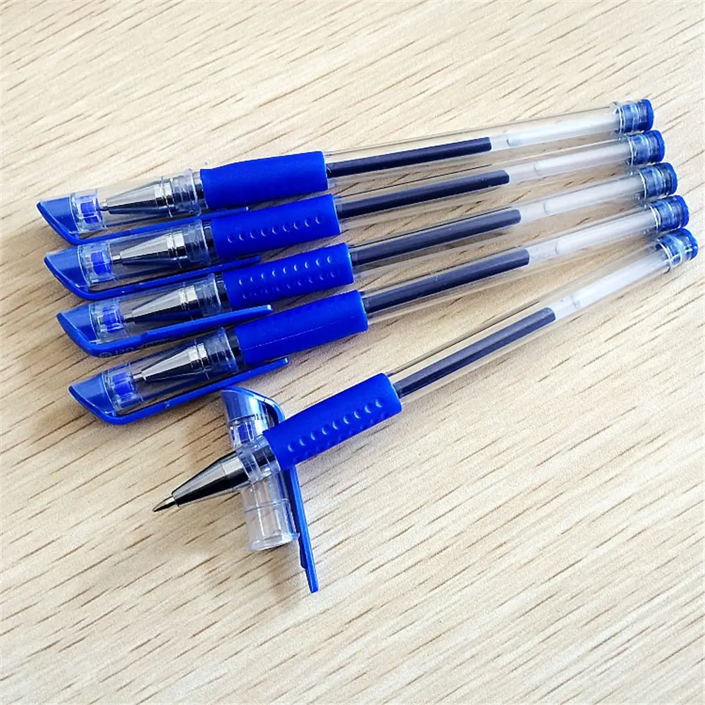 50 pcs Gel Pen 0.5mm Black Blue and Red Ink Very Good Writing Pen Metal Chirography Office & School Pen For Student
50 pcs Gel Pen 0.5mm Black Blue and Red Ink Very Good Writing Pen Metal Chirography Office & School Pen For Student