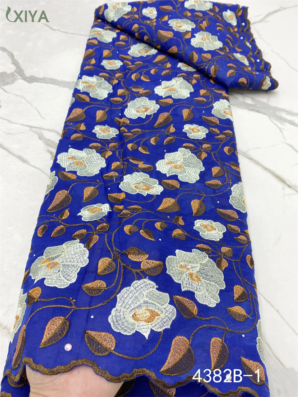 African Cotton Lace Fabric with Stones Swiss Voile Lace in Switzerland Embroiderey Dubai Laces for Wedding Dress APW4382B 
African Cotton Lace Fabric with Stones Swiss Voile Lace in Switzerland Embroiderey Dubai Laces for Wedding Dress APW4382B