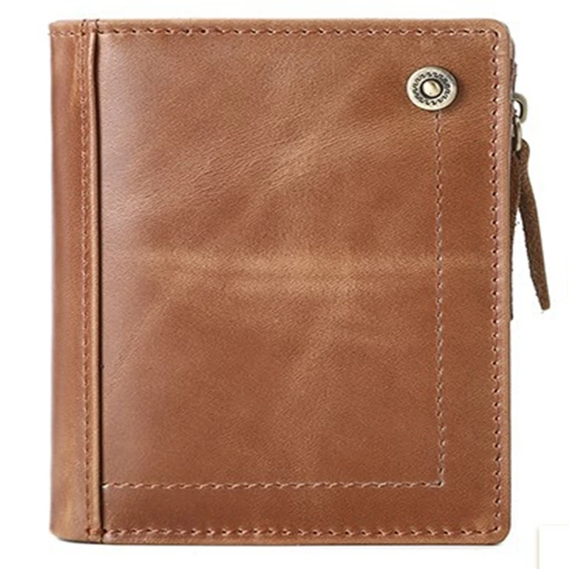 New Genuine Leather Mens Wallet Man zipper Short Coin Purse Brand Male Cowhide Credit&id Wallet Multifunction Small Wallets
New Genuine Leather Mens Wallet Man zipper Short Coin Purse Brand Male Cowhide Credit&id Wallet Multifunction Small Wallets