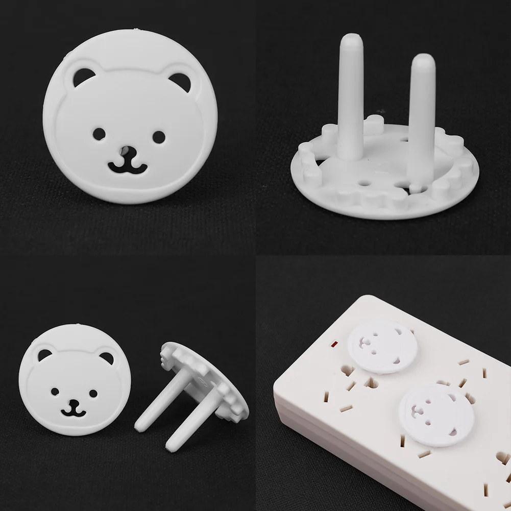 Bear Shape Plug Socket Protector Anti-Electric Kids Protective Cover Insulated Safety Guard Household Supplies
Bear Shape Plug Socket Protector Anti-Electric Kids Protective Cover Insulated Safety Guard Household Supplies