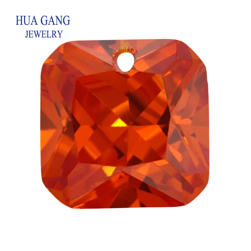 Orange Loose CZ Stones Beads Gem With Hole AAAAA Square Shape Cubic Zirconia Stone For Jewerly Making 4x4~12x12 High Quality 
Orange Loose CZ Stones Beads Gem With Hole AAAAA Square Shape Cubic Zirconia Stone For Jewerly Making 4x4~12x12 High Quality