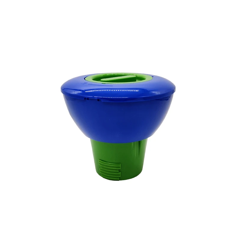 7 Inch Swimming Pool Floating Chlorine/Bromine Tablet Dispenser for Swimming Pools, Spa, Hot Water Buckets and Fountains 
7 Inch Swimming Pool Floating Chlorine/Bromine Tablet Dispenser for Swimming Pools, Spa, Hot Water Buckets and Fountains