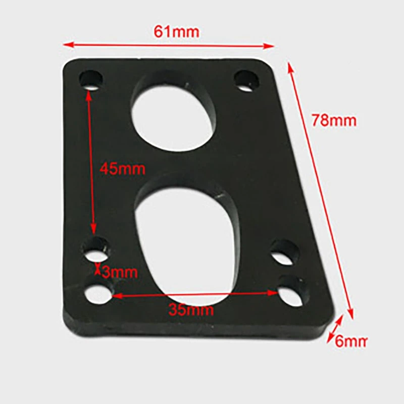 16Pcs Skateboard Riser Pads mm 6mm (1/4Inch) Riser Pads Skateboard Shock Pads Soft Longboard Shockpads
16Pcs Skateboard Riser Pads mm 6mm (1/4Inch) Riser Pads Skateboard Shock Pads Soft Longboard Shockpads