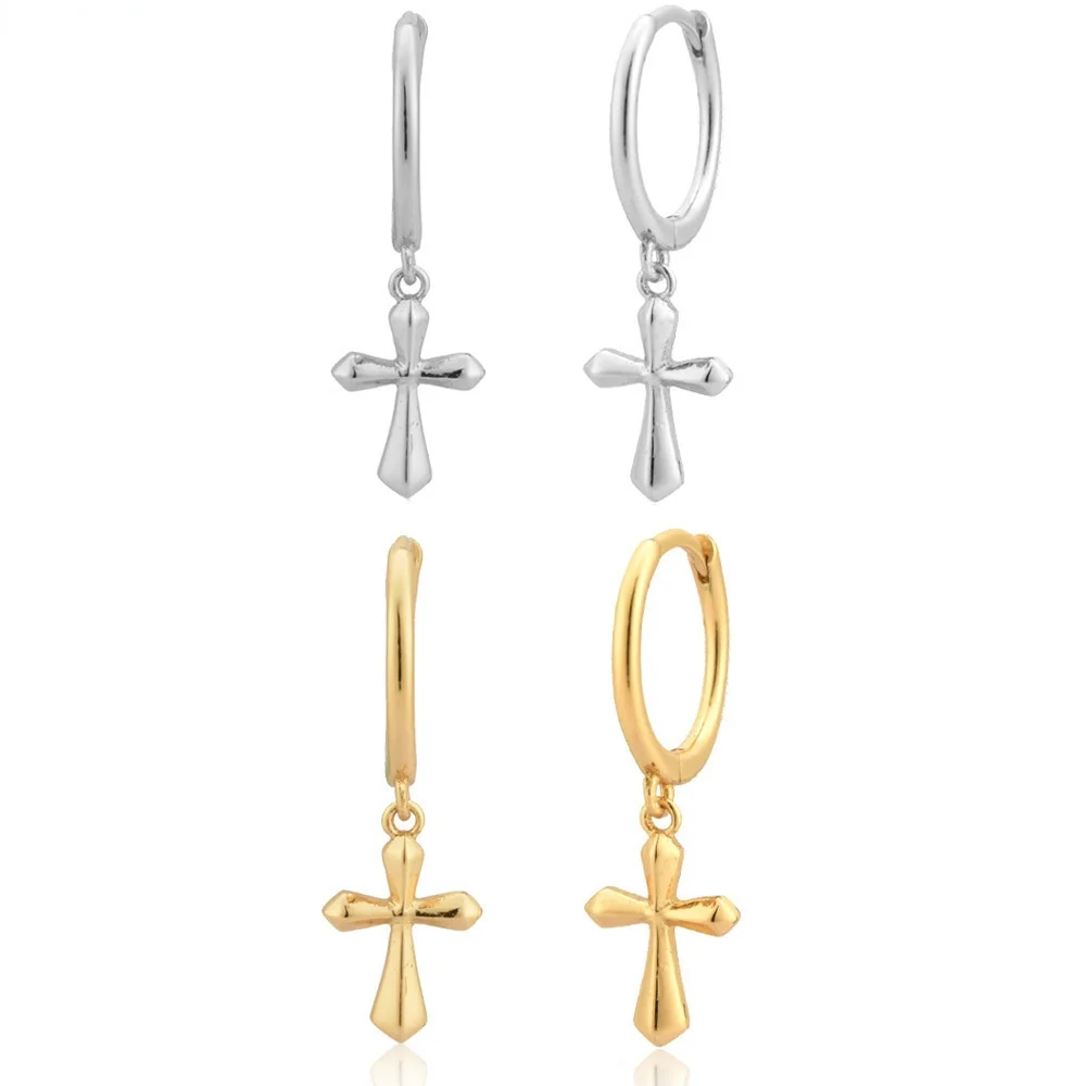 Gold Cross Pendiente Piercing Ohrringe Drop Earring 2020 Rock Punk Jewelry Luxury Fashion Fine Jewel korean earrings
Gold Cross Pendiente Piercing Ohrringe Drop Earring 2020 Rock Punk Jewelry Luxury Fashion Fine Jewel korean earrings