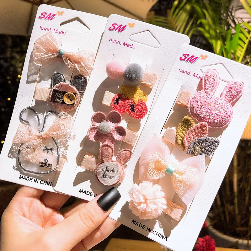 4pcs/set Kids Cartoon Hair Pins for Baby Girls Hair Accessories Cotton Cloth Toddlers Cute Hairpins Baby Girls Sweet Barrette
4pcs/set Kids Cartoon Hair Pins for Baby Girls Hair Accessories Cotton Cloth Toddlers Cute Hairpins Baby Girls Sweet Barrette