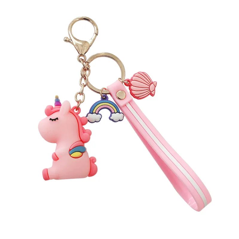 Cartoon rainbow Unicorn key chain pendant cute car key chain card girl heart creative bag Pendant
Cartoon rainbow Unicorn key chain pendant cute car key chain card girl heart creative bag Pendant