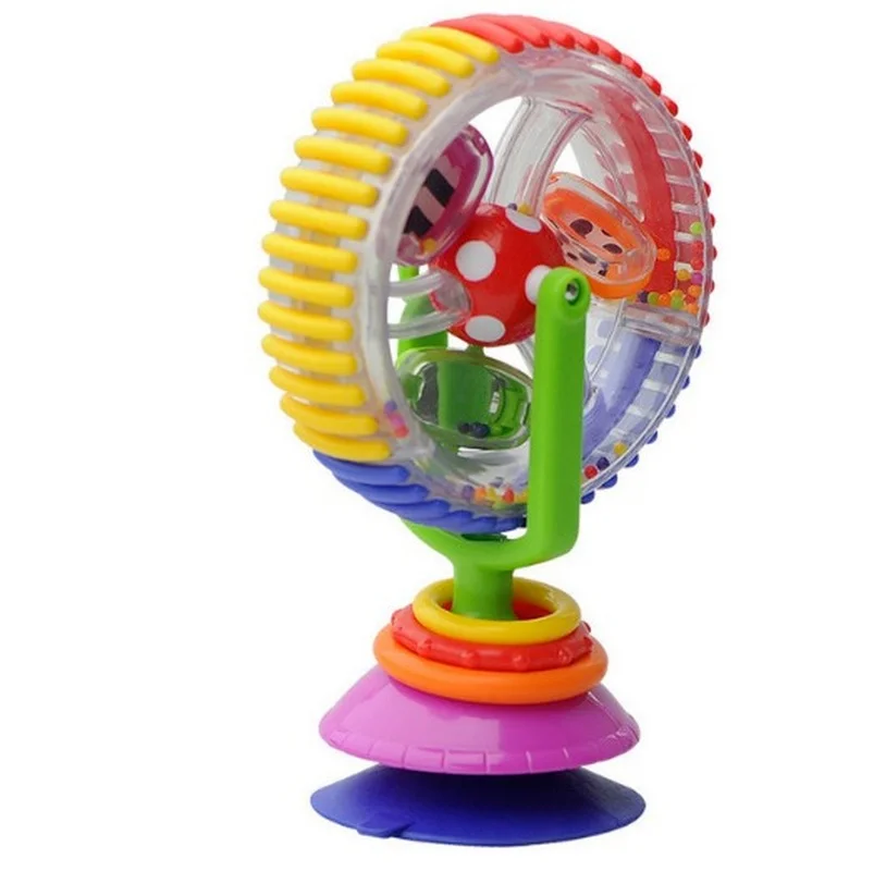 Baby Toy Three-color Model Rotating Ferris Wheel Stroller Dining Chair Educational Toys for Baby Gift Wooden Rattle
Baby Toy Three-color Model Rotating Ferris Wheel Stroller Dining Chair Educational Toys for Baby Gift Wooden Rattle
