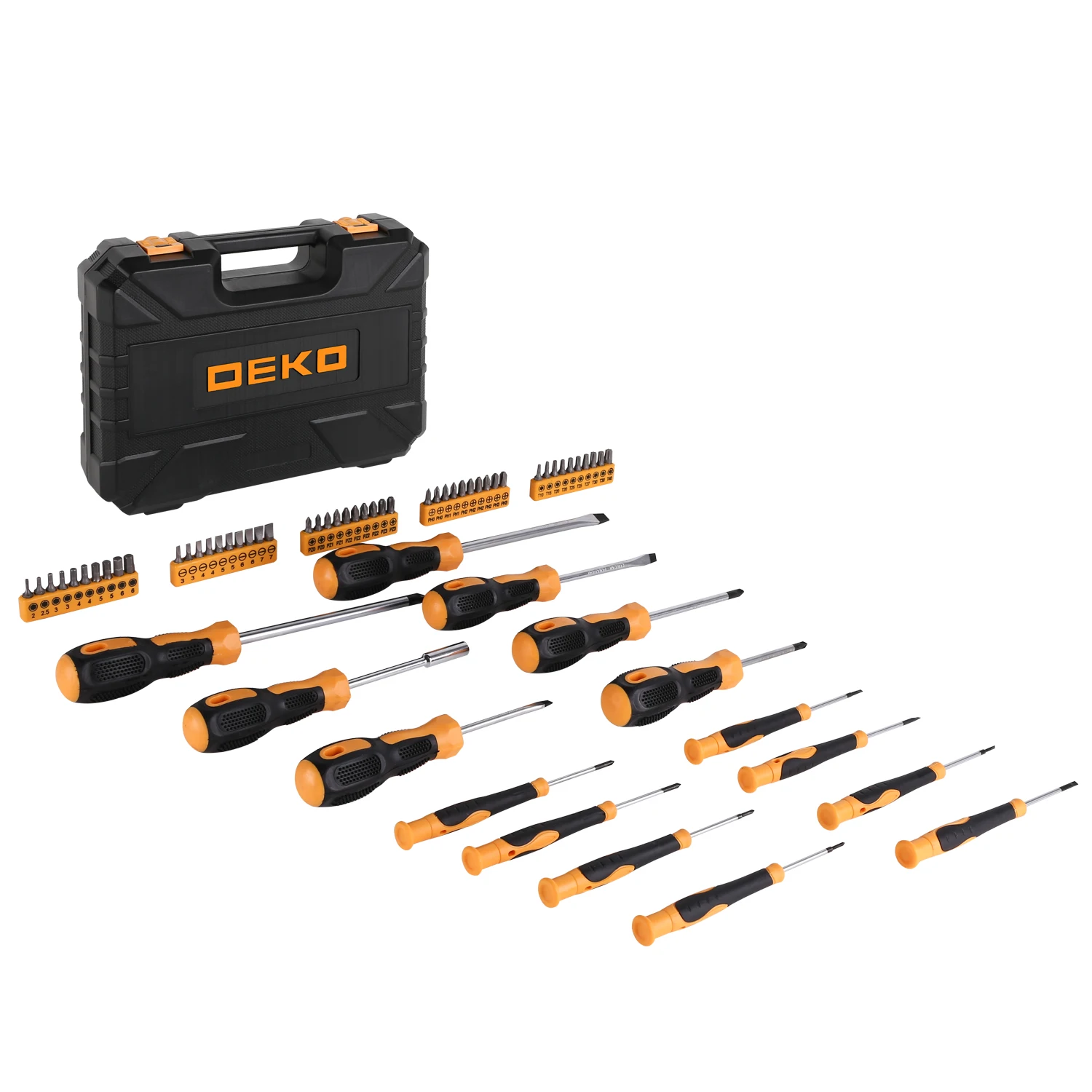 Набор ручных инструментов для дома DEKO DKMT65 (65шт.) 6971674990659 | Инструменты
