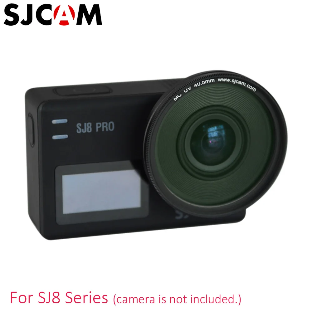 SJCAM SJ8 40 5 мм УФ-фильтр для объектива с защитной крышкой оригинальные аксессуары Pro