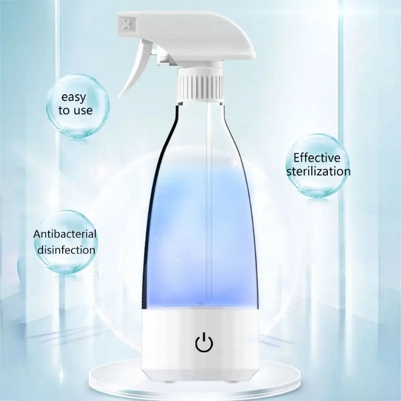 350ml Disinfectant Maker Hypochlorous Acid Water Making Machine Sterilization Generator Manufacturing Spray Bottle
350ml Disinfectant Maker Hypochlorous Acid Water Making Machine Sterilization Generator Manufacturing Spray Bottle