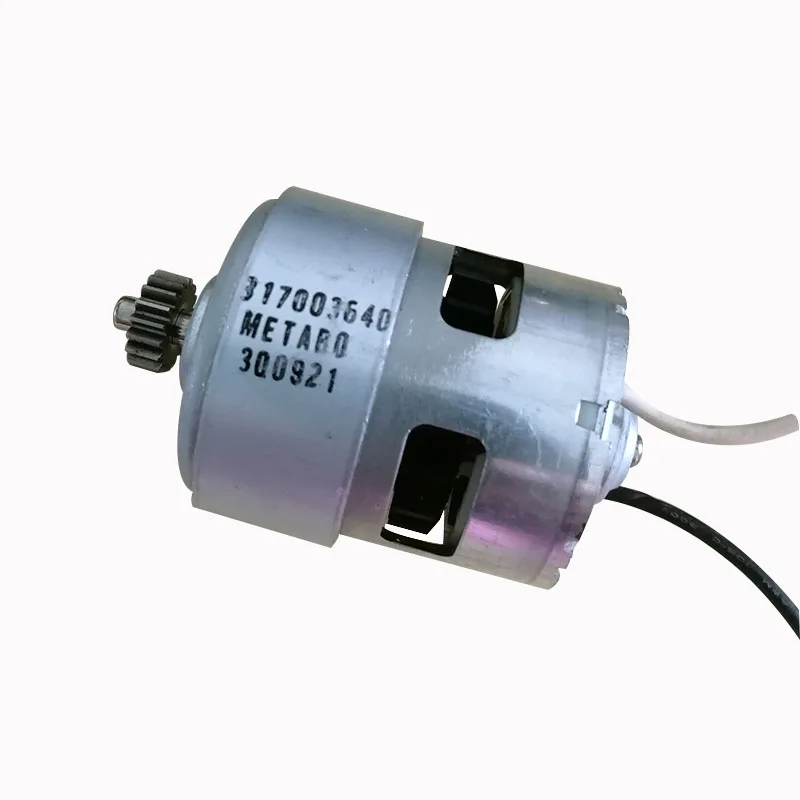 DC14,4V AND DC18V 18TEETH DC MOTOR Is Used To Repair Of METABO BS14.4LI BS18LI DIRLL Maintenance Accessories
DC14,4V AND DC18V 18TEETH DC MOTOR Is Used To Repair Of METABO BS14.4LI BS18LI DIRLL Maintenance Accessories