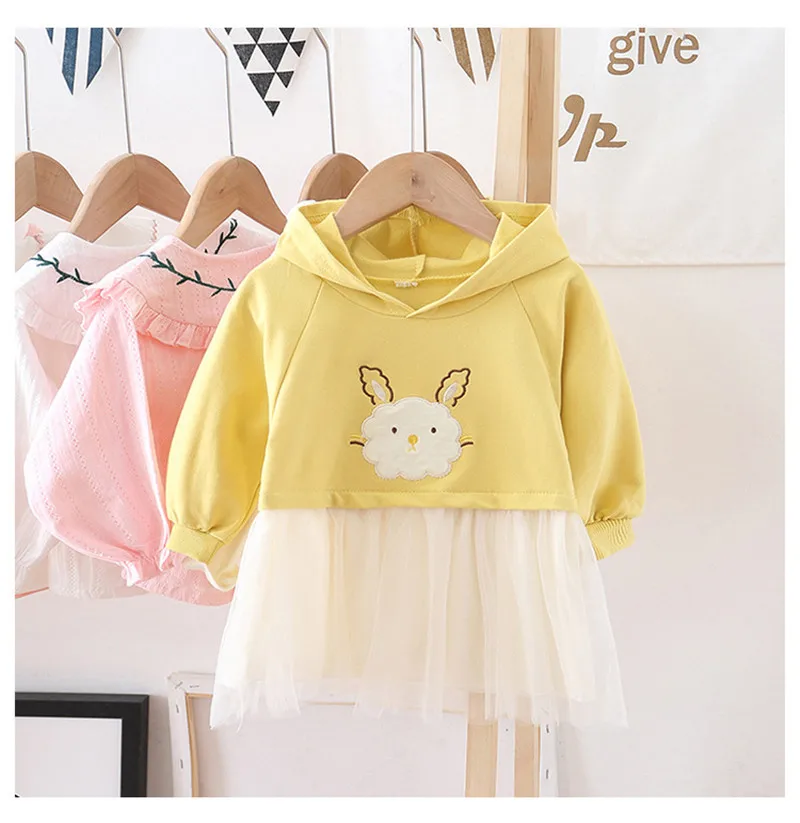 Spring and autumn Cotton mesh stitching Girls Dresses For Kids 2Pcs Children Clothes Suits New Daily Wear
Spring and autumn Cotton mesh stitching Girls Dresses For Kids 2Pcs Children Clothes Suits New Daily Wear