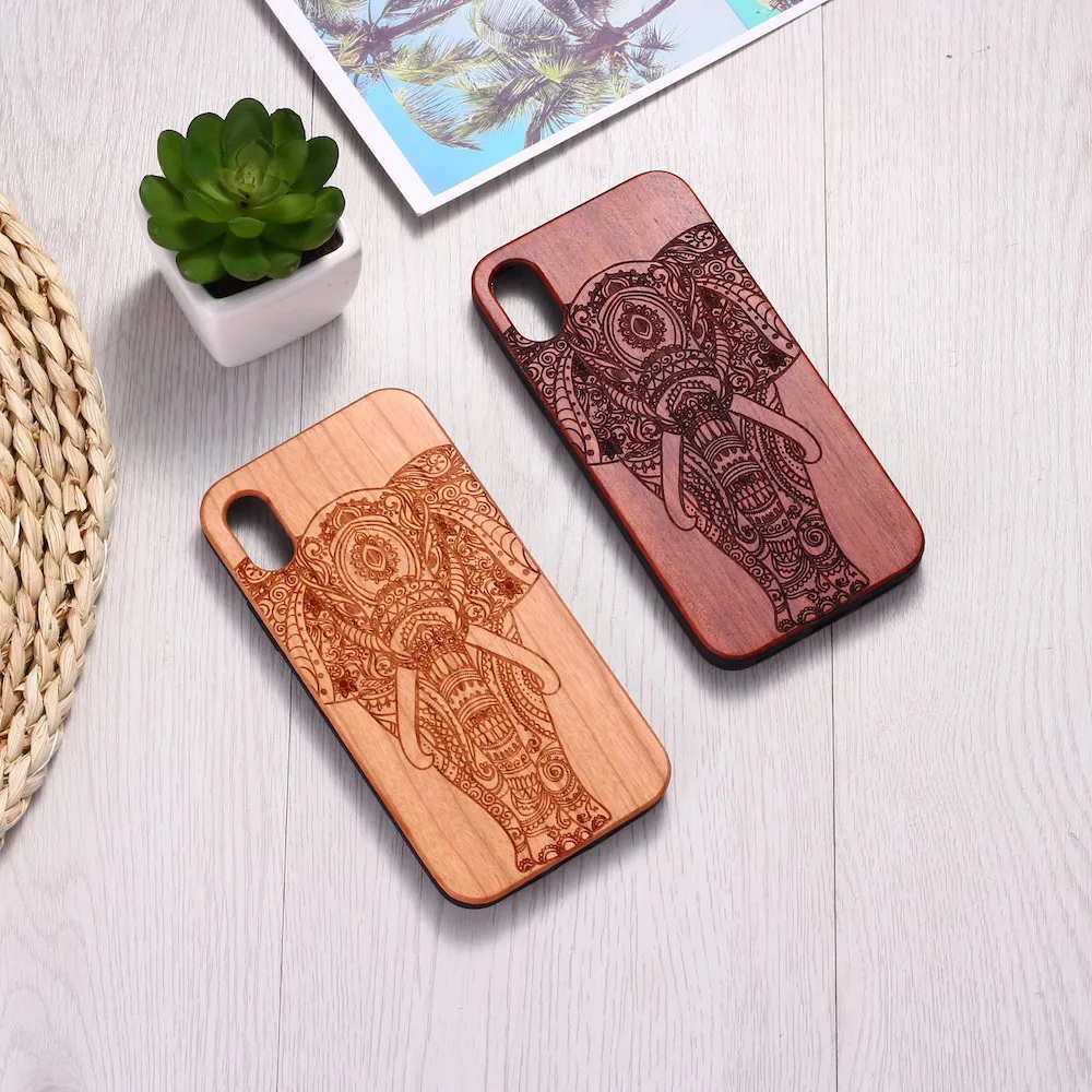 For iPhone 12 6 6S 7 7Plus 8 8Plus XR X XS Max 11 Pro Max Engraved Elephant Vintage Indian Floral Henna Wood Phone Case Funda
For iPhone 12 6 6S 7 7Plus 8 8Plus XR X XS Max 11 Pro Max Engraved Elephant Vintage Indian Floral Henna Wood Phone Case Funda