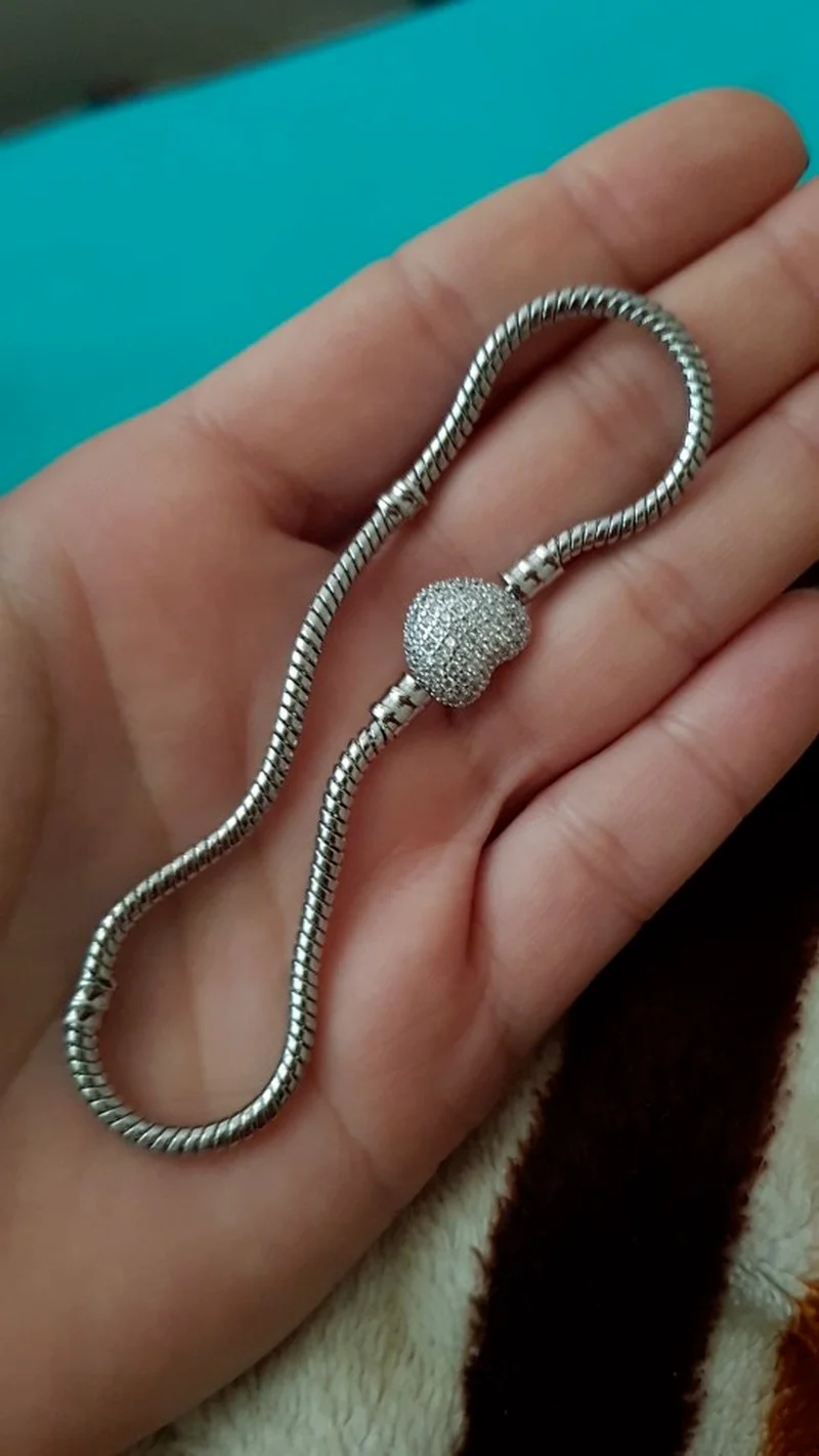 Handmade Original Jewelry 100% Never fade 925 Silver Chain Charm Bracelet S925 Logo Fit DIY Beads Charms Women Christmas Gift
Handmade Original Jewelry 100% Never fade 925 Silver Chain Charm Bracelet S925 Logo Fit DIY Beads Charms Women Christmas Gift