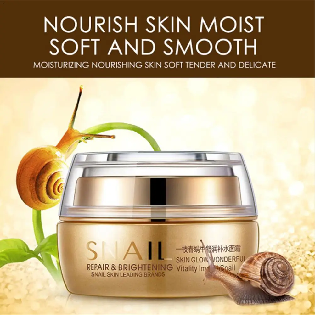 50g Snail Essence Facial Cream Moisturizing Anti Wrinkle Face Cream Oil-control Anti-Aging Whitening Day Cream Skin Care
50g Snail Essence Facial Cream Moisturizing Anti Wrinkle Face Cream Oil-control Anti-Aging Whitening Day Cream Skin Care