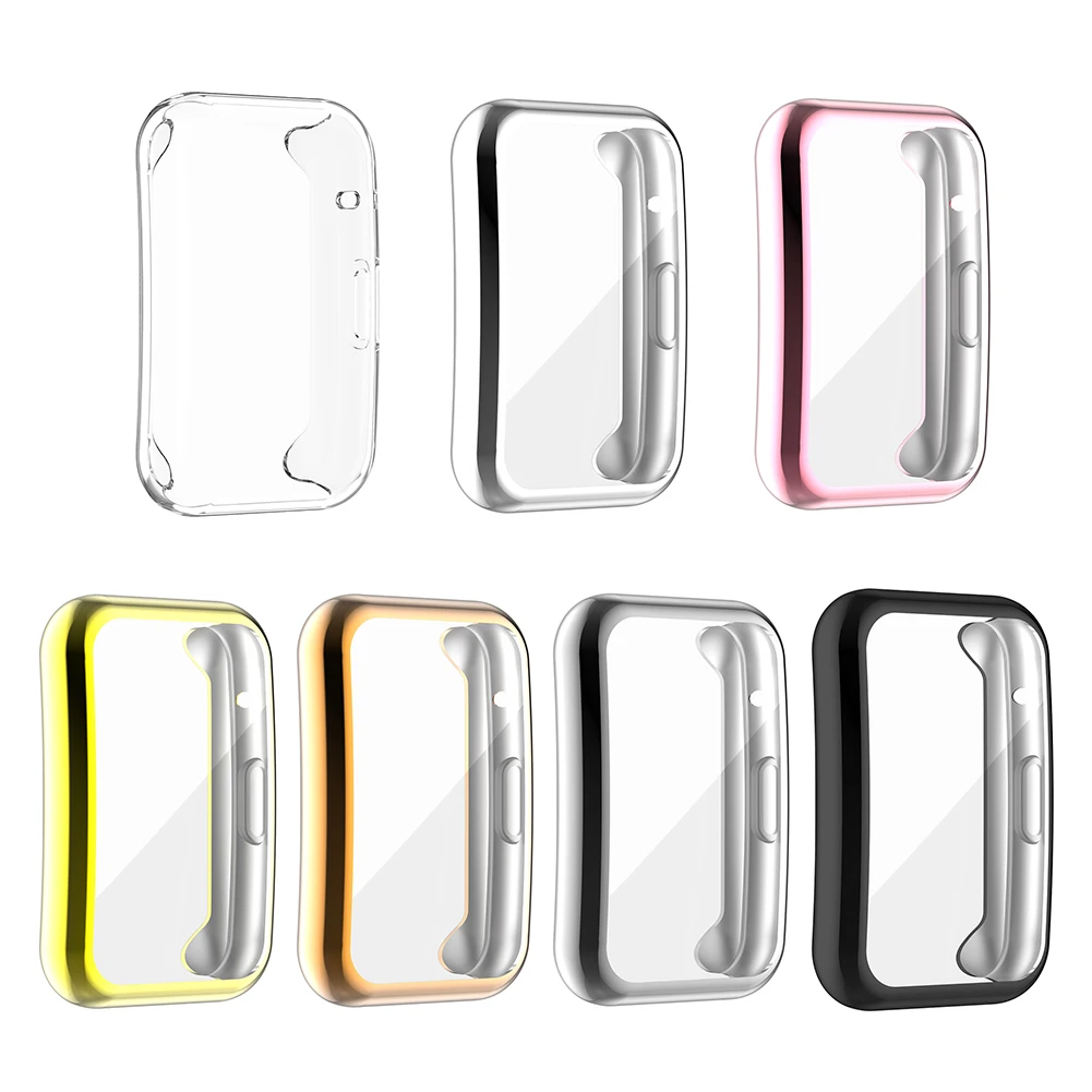 NEW TPU Soft Protective Cover For Huawei Watch Fit Case Full Screen Protector Shell Bumper Plated Cases For Huawei Fit Watch
NEW TPU Soft Protective Cover For Huawei Watch Fit Case Full Screen Protector Shell Bumper Plated Cases For Huawei Fit Watch