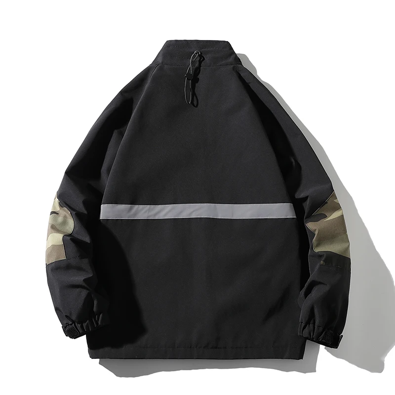 Streetwear Casual jackets for men camouflage patchwork men's jacket coat cargo mens outwear 
Streetwear Casual jackets for men camouflage patchwork men's jacket coat cargo mens outwear