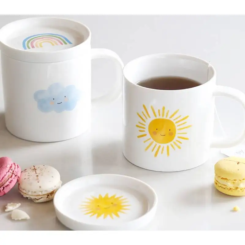 Creative Cute Weather Ceramics Mugs with Lid coffee mug Milk Tea office Cups Drinkware the Best birthday Gift
Creative Cute Weather Ceramics Mugs with Lid coffee mug Milk Tea office Cups Drinkware the Best birthday Gift