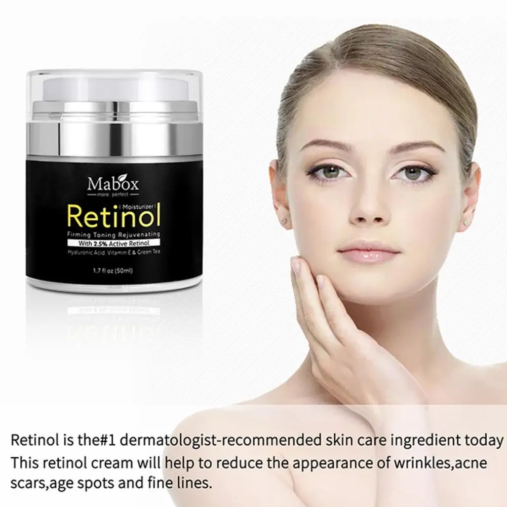 Retinol 2.5% Moisturizer Face Cream Skin Care Whitening Wrinkle Vitamin Remove Cream Nourishing Collagen M3S1
Retinol 2.5% Moisturizer Face Cream Skin Care Whitening Wrinkle Vitamin Remove Cream Nourishing Collagen M3S1