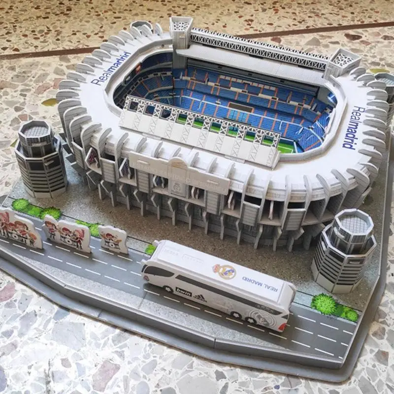 3D Three-dimensional Jigsaw Football Field Building Toys Children's Diy Stadium Assembling Model Educational L4W0
3D Three-dimensional Jigsaw Football Field Building Toys Children's Diy Stadium Assembling Model Educational L4W0