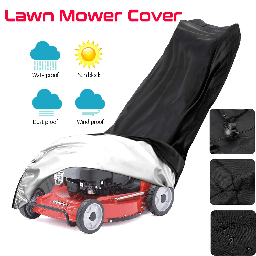 Waterproof Dust Tractor Lawn Mower Cover Rain Proof Outdoor Garden Sunscreen for lawn mowers covering UV Protection
Waterproof Dust Tractor Lawn Mower Cover Rain Proof Outdoor Garden Sunscreen for lawn mowers covering UV Protection
