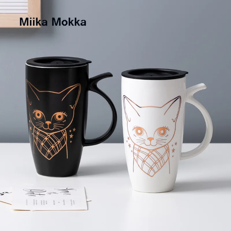 Милый Кот Керамика Кофе кружка с крышкой большая Ёмкость 580 мл кружки с животными от креативный подарок Кофе Чай чашки Новизна подарки кружк...
Милый Кот Керамика Кофе кружка с крышкой большая Ёмкость 580 мл кружки с животными от креативный подарок Кофе Чай чашки Новизна подарки кружк...