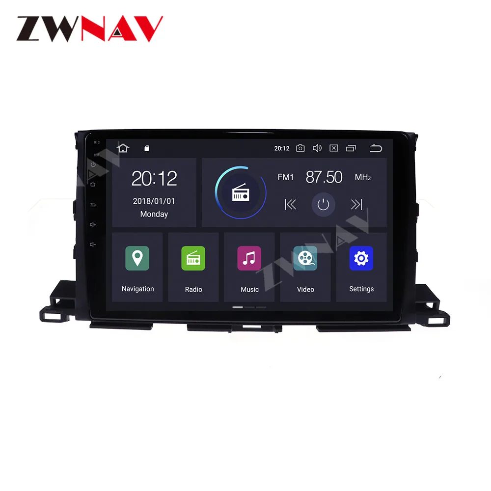 360 Camera Android 10 Multimedia player For Toyota Highlander 2013 2014 2015 2016 2017 2018 radio audio stereo GPS head unit
360 Camera Android 10 Multimedia player For Toyota Highlander 2013 2014 2015 2016 2017 2018 radio audio stereo GPS head unit