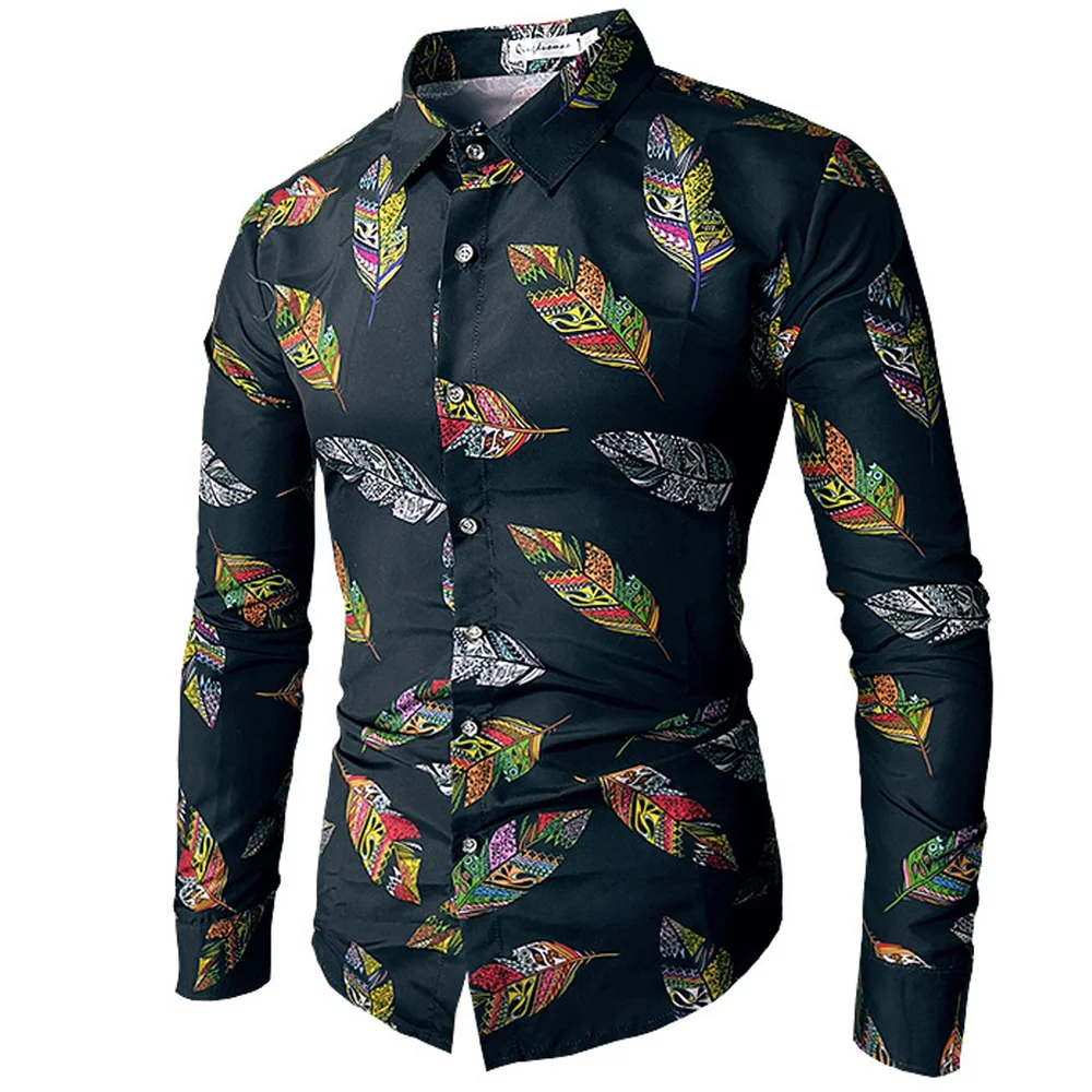 Men's Casual Shirt Spring Fashion Hawaiian Shirt Casual Floral 3D Printing Personality Shirts Long Sleeve Tees Blouse Top
Men's Casual Shirt Spring Fashion Hawaiian Shirt Casual Floral 3D Printing Personality Shirts Long Sleeve Tees Blouse Top