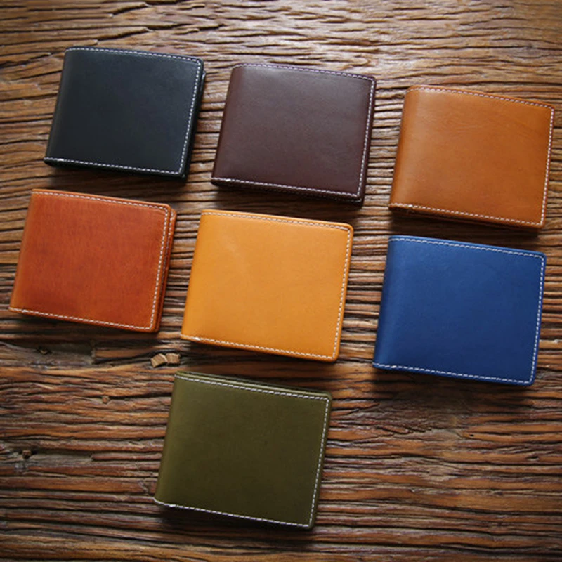 2020 Genuine Leather Wallet For Men Male Vintage Cowhide Handmade Short Bifold Men's Purse Wallets With Card Holder Coin Pocket
2020 Genuine Leather Wallet For Men Male Vintage Cowhide Handmade Short Bifold Men's Purse Wallets With Card Holder Coin Pocket