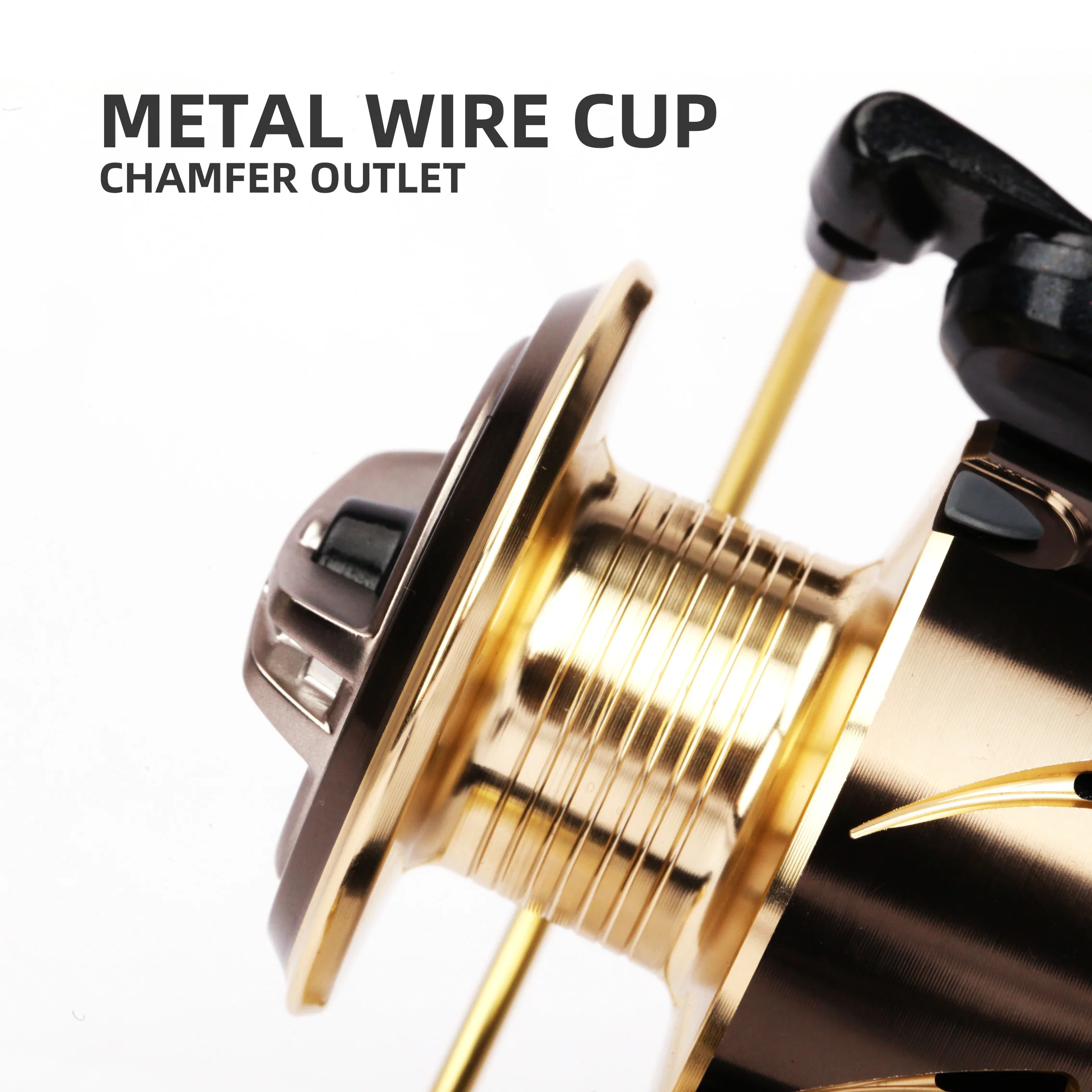 Рыболовная катушка для спиннинга в соленой воде, макс. 7 кг, 4000: 1 
Рыболовная катушка для спиннинга в соленой воде, макс. 7 кг, 4000: 1