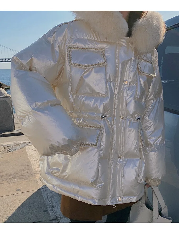 Bright Color Women Down Coats Jackets Fur Neck Cotton-Padded Jacket Short Parkas Girls Winter Outerwear пальто зимнее женское
Bright Color Women Down Coats Jackets Fur Neck Cotton-Padded Jacket Short Parkas Girls Winter Outerwear пальто зимнее женское
