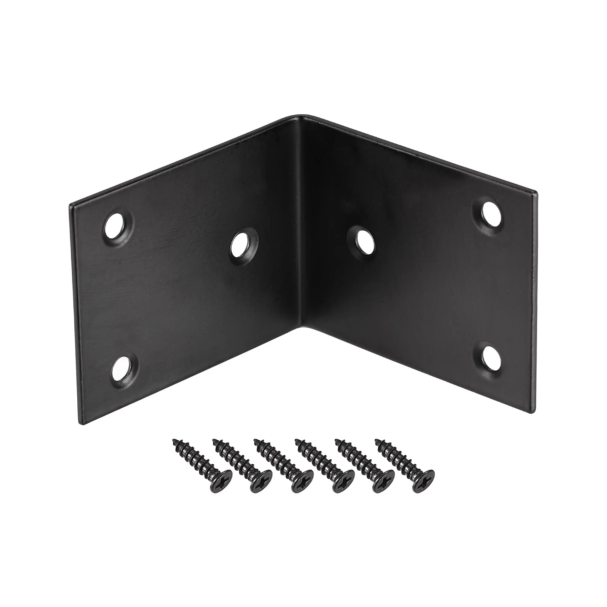 Uxcell Corner Brace Angle Bracket Fastener Stainless Steel L Shape 65mmx65mmx48mm Black with Screws, 2 Pcs 
Uxcell Corner Brace Angle Bracket Fastener Stainless Steel L Shape 65mmx65mmx48mm Black with Screws, 2 Pcs