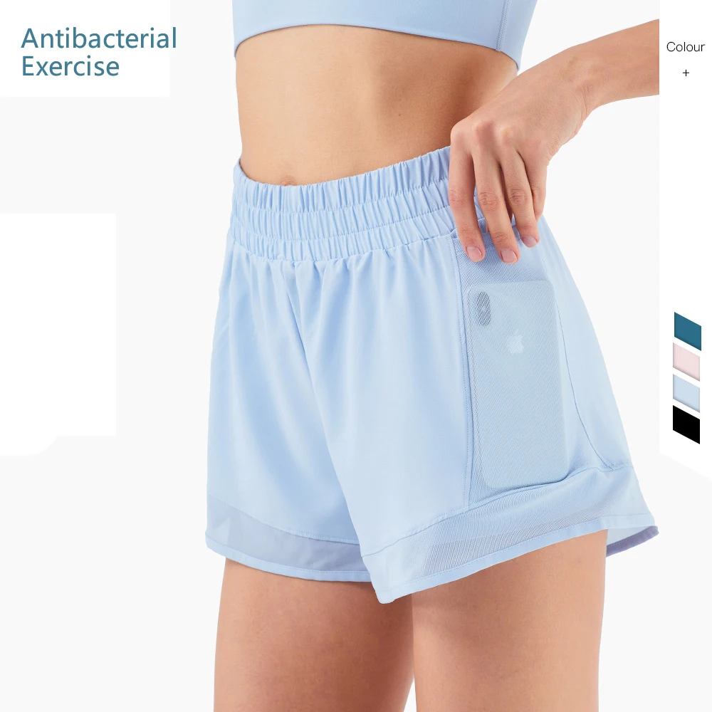 Women Yoga Shorts Stereo Pocket Double High Antibiosis Elastic Speed Dry Breathable Loose Gym Exercise Women's Shorts Pants
Women Yoga Shorts Stereo Pocket Double High Antibiosis Elastic Speed Dry Breathable Loose Gym Exercise Women's Shorts Pants