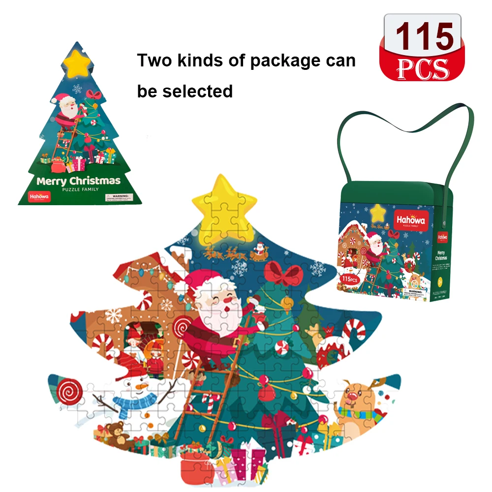 Tree Mini Christmas House Jigsaw Shape Puzzle Educational Toy Pieces Color For Children Kids 3 Years Child Birthday Gifts
Tree Mini Christmas House Jigsaw Shape Puzzle Educational Toy Pieces Color For Children Kids 3 Years Child Birthday Gifts