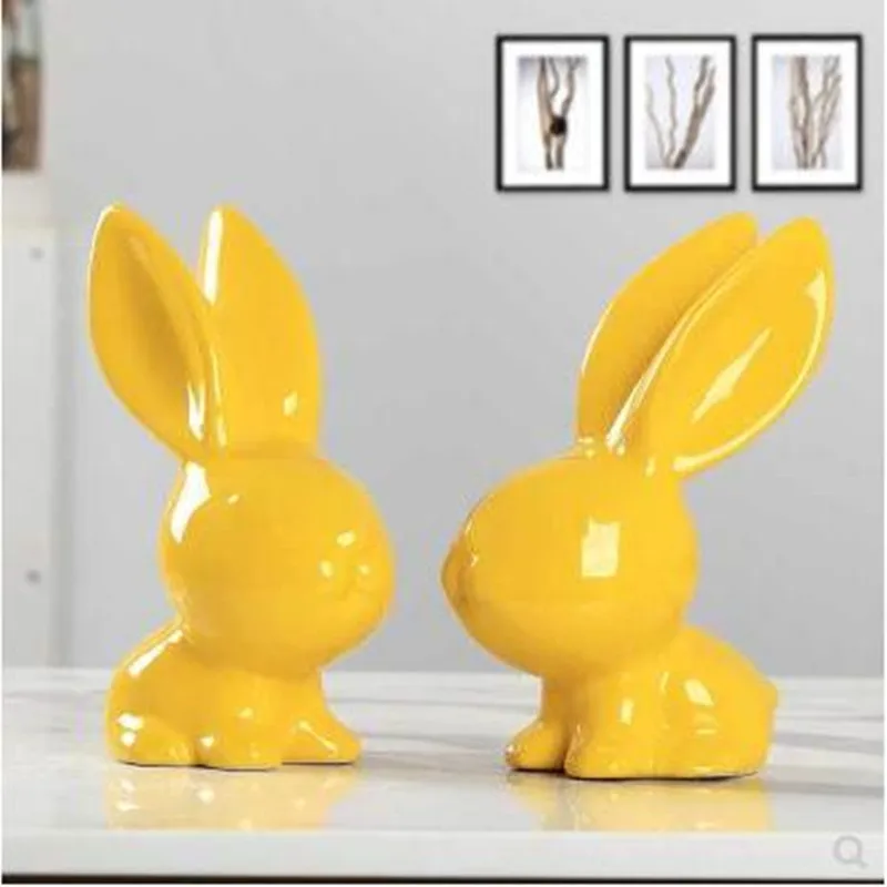 American style ceramic rabbit crafts, creative animal statues, home office restaurant table decoration gifts
American style ceramic rabbit crafts, creative animal statues, home office restaurant table decoration gifts