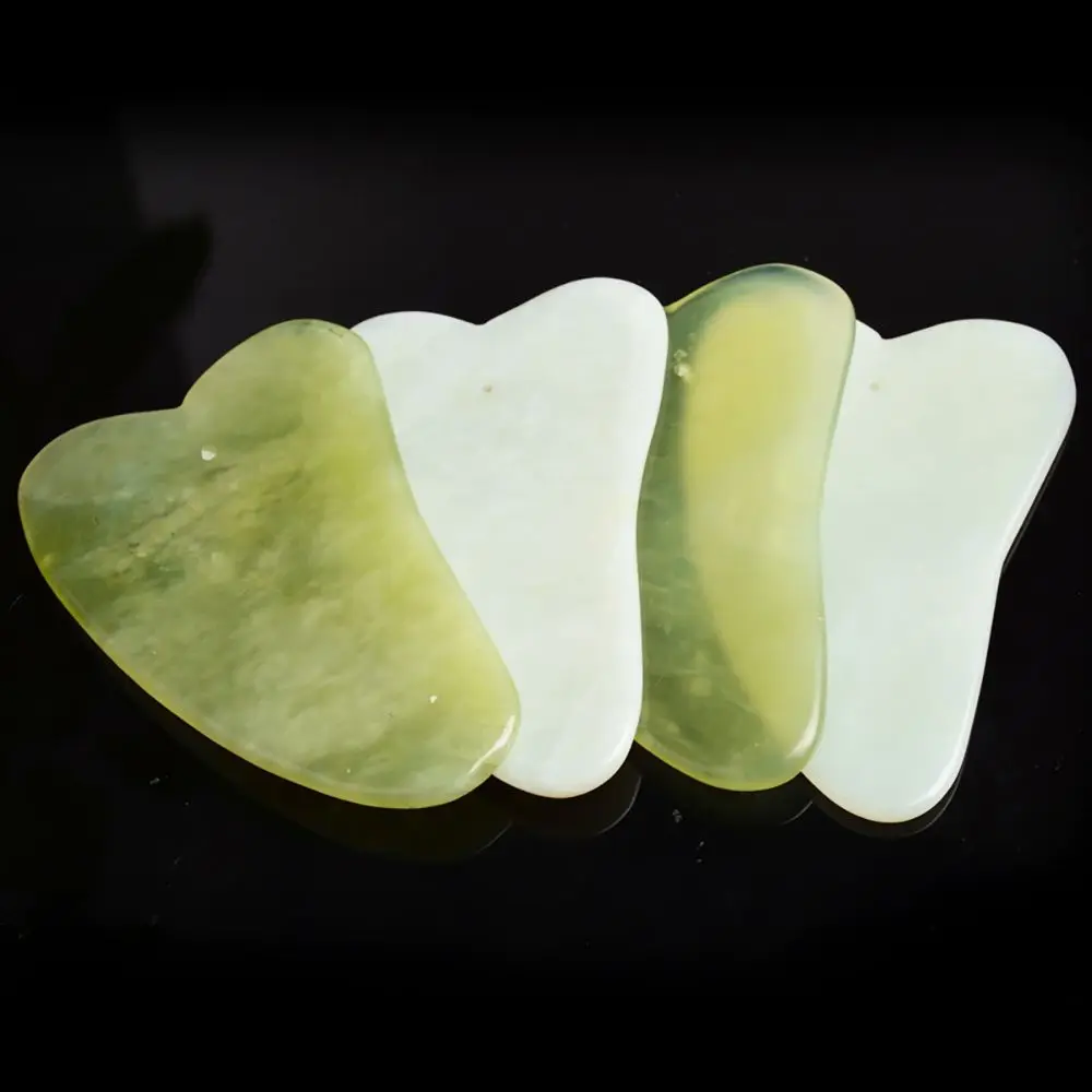 1pc Natural Jade Stone Guasha Board Body Skin Massager Face Massage Stress Pain Relief Skin Scraper Health Care
1pc Natural Jade Stone Guasha Board Body Skin Massager Face Massage Stress Pain Relief Skin Scraper Health Care