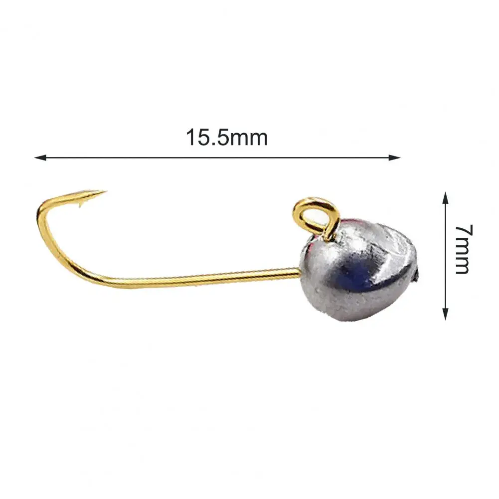 5Pcs Fish Head Fishhooks Soft Bait Lure Barb Outdoor Fishing Tackle Accessories 
5Pcs Fish Head Fishhooks Soft Bait Lure Barb Outdoor Fishing Tackle Accessories