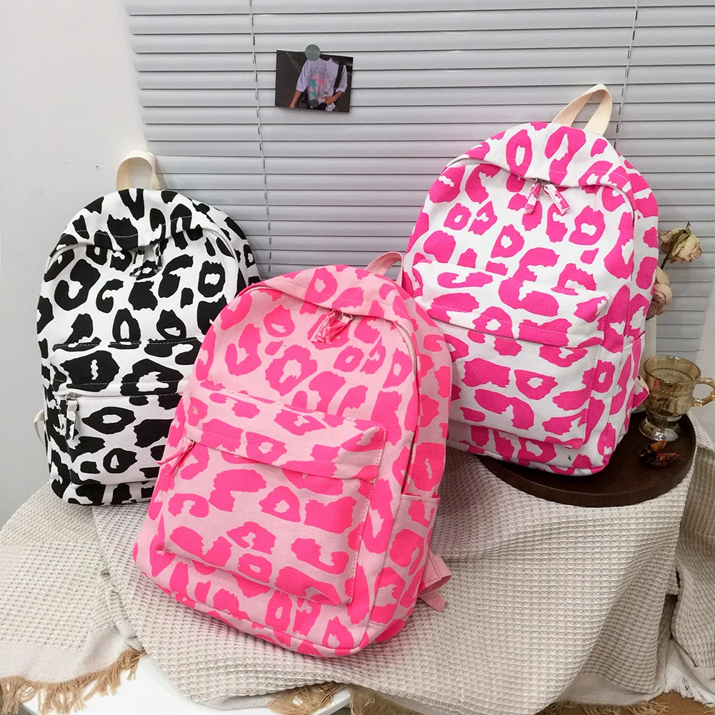 Popular Ladies Leopard Printing Travel Backpacks Student Girls Polyester School Knapsacks Large Capacity Rucksacks
Popular Ladies Leopard Printing Travel Backpacks Student Girls Polyester School Knapsacks Large Capacity Rucksacks