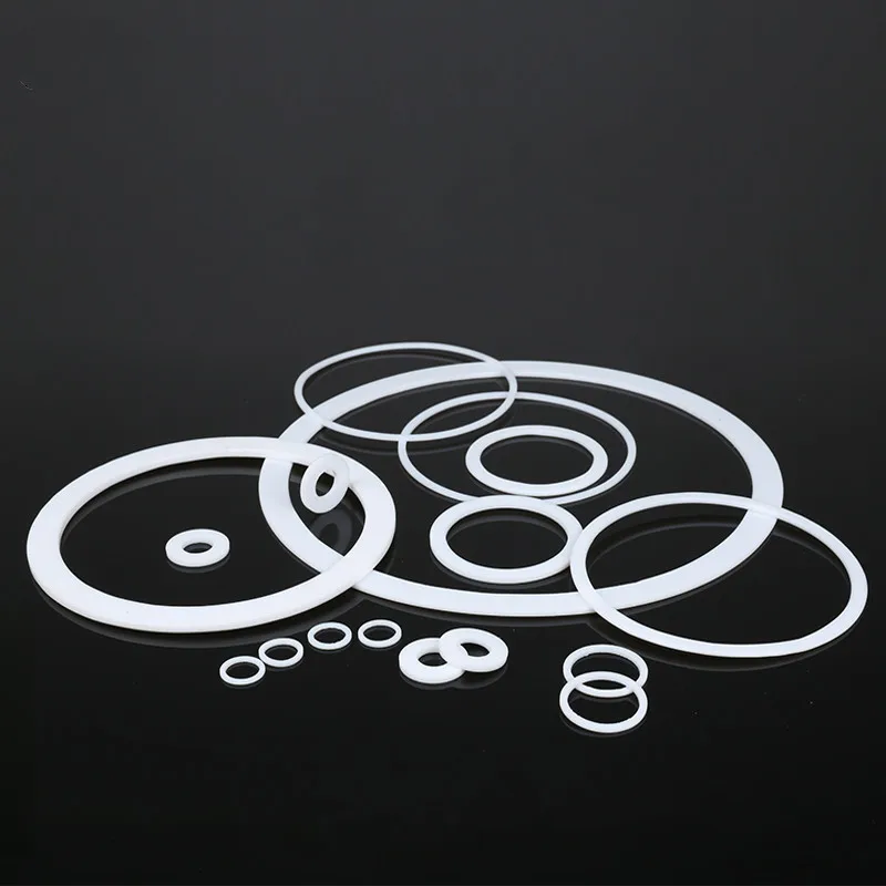 High temperature resistant PTFE closing ring plastic flat pad DN flange pad O-shaped seal closing ring 175*185*2
High temperature resistant PTFE closing ring plastic flat pad DN flange pad O-shaped seal closing ring 175*185*2