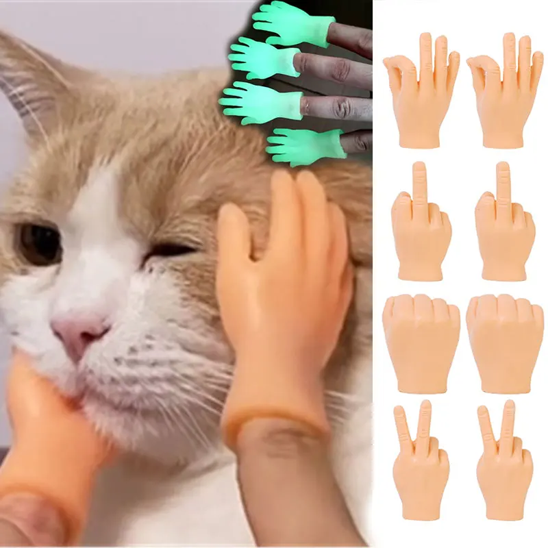 6 Type Adult Kid Novelty Toys Funny Finger Fidget Small Luminous Hand Palm Tease Cat Pet Gags Joke Party Halloween Cosplay Props
6 Type Adult Kid Novelty Toys Funny Finger Fidget Small Luminous Hand Palm Tease Cat Pet Gags Joke Party Halloween Cosplay Props