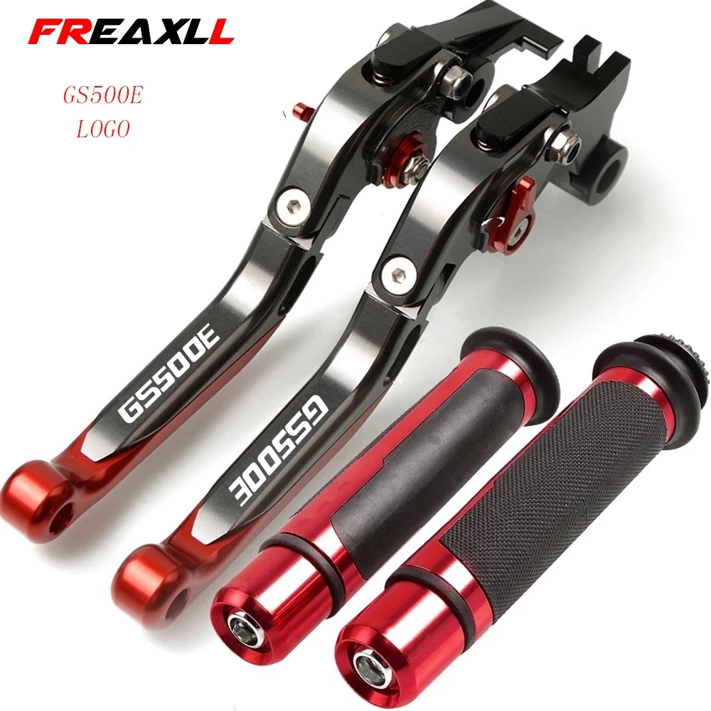 Motorcycle Adjustable Folding Brake Clutch Levers Handlebar Hand Grips Set For Suzuki GS500 GS500E GS500F GS 500 1994-1998 1995 
Motorcycle Adjustable Folding Brake Clutch Levers Handlebar Hand Grips Set For Suzuki GS500 GS500E GS500F GS 500 1994-1998 1995