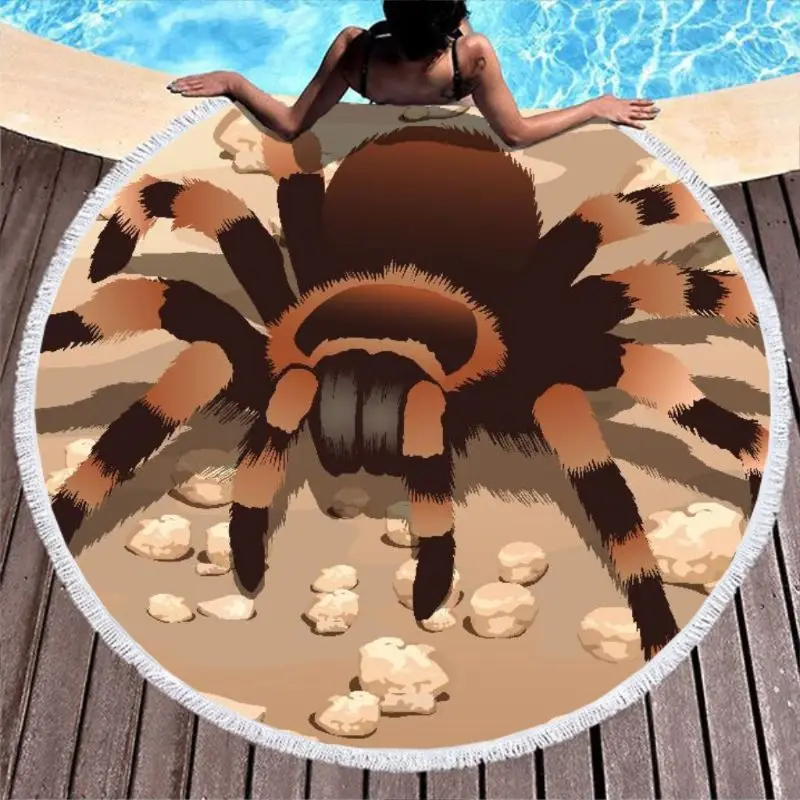 Spider Microfiber Hawaiian Beach Towel with Tassel for Girls Kids Women white 59 inch
Spider Microfiber Hawaiian Beach Towel with Tassel for Girls Kids Women white 59 inch